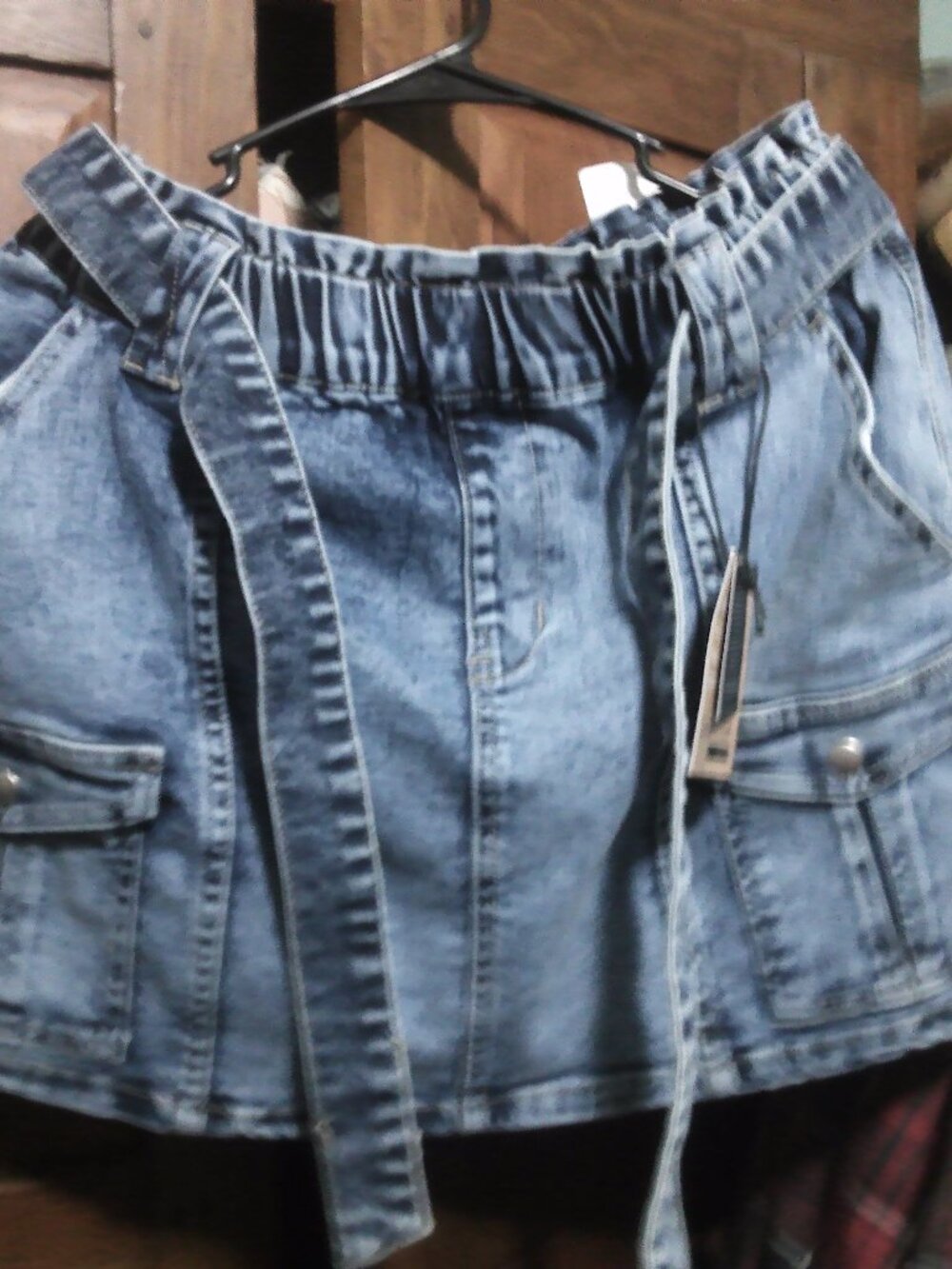 Denim Cargo Skirt Rue21 L
